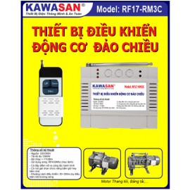 THIẾT BỊ ĐIỀU KHIỂN TỪ XA ĐỘNG CƠ 1~3 PHA BĂNG TẢI, CỔNG RF17-RM3C 100~200M