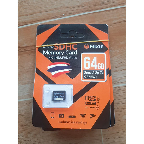 Thẻ nhớ Micro SD 32GB/64GB MIXIE 95MB/s chính hãng