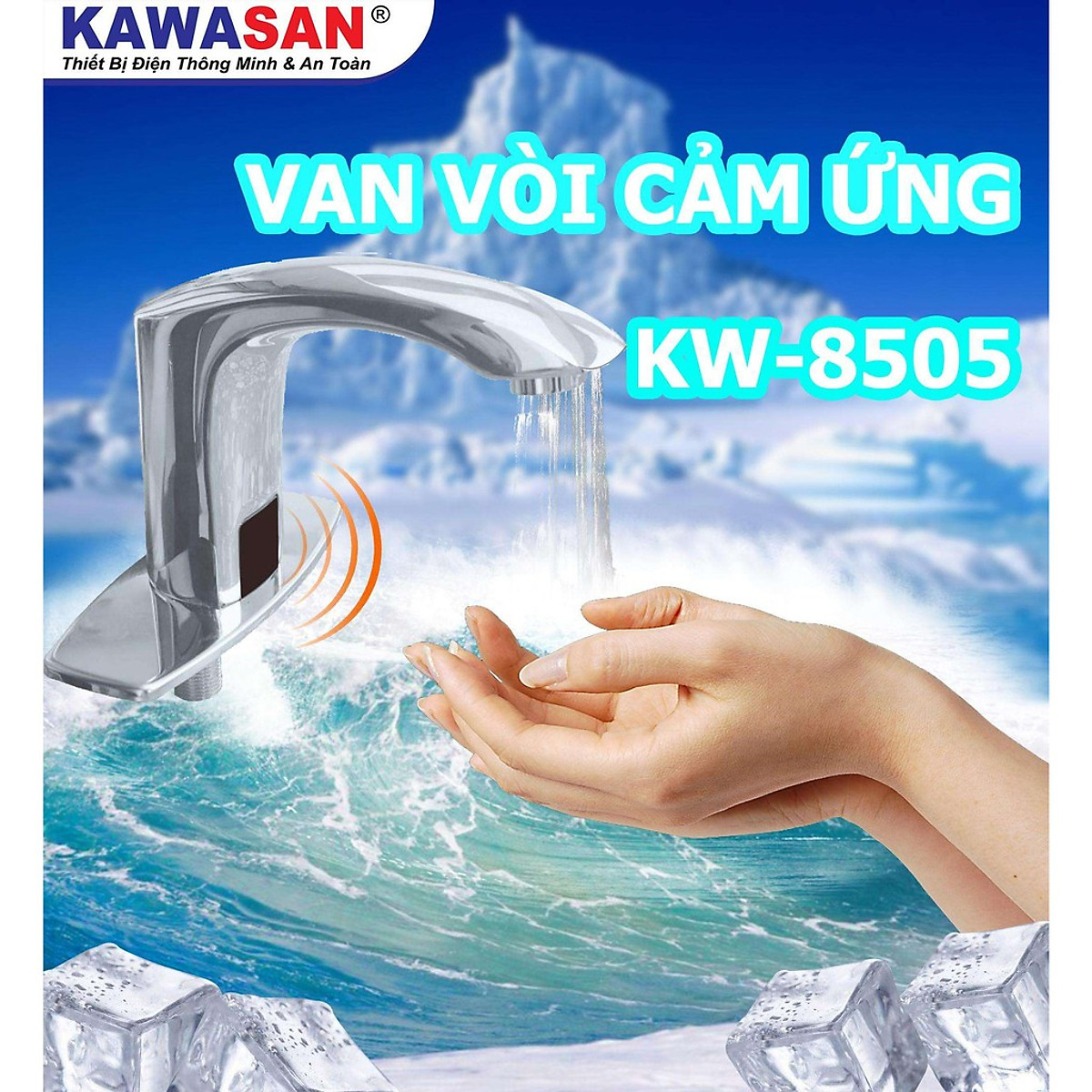 Vòi rửa tay cảm ứng KW-8505